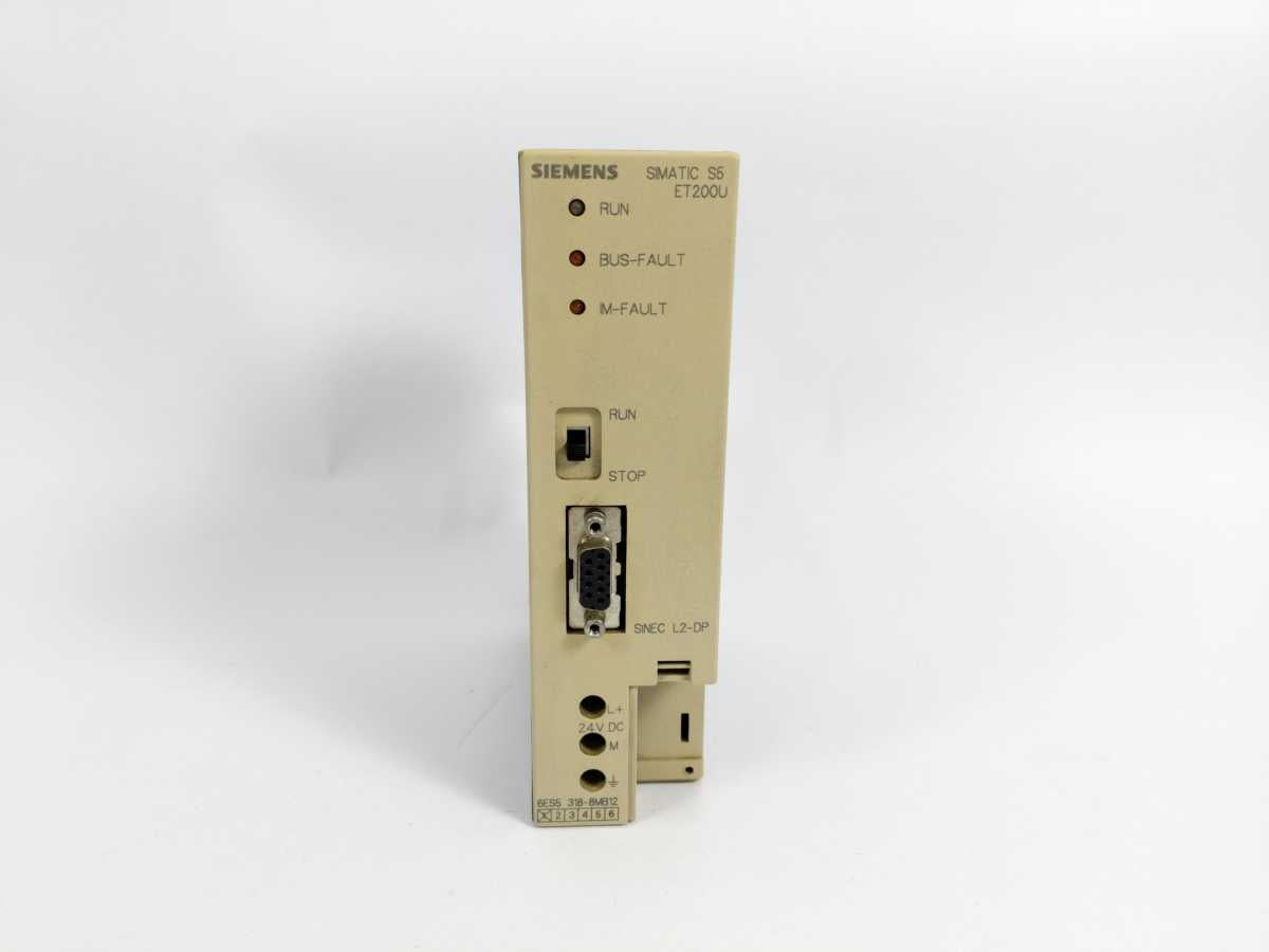 Siemens 6ES5318-8MB12 SIMATIC S5 Interface 24VDC 0.5A