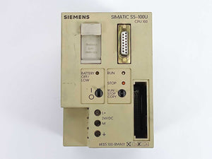 Siemens 6ES5100-8MA01 Central Processing Unit for S5-100U
