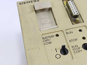Siemens 6ES5100-8MA01 Central Processing Unit for S5-100U