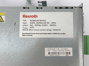 Rexroth R911298371 HCS02.1E-W0012-A-03-NNNN W:R911313871