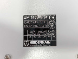 HEIDENHAIN 667946-01 UM116DW Inverter
