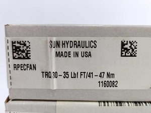 Sun Hydraulics RPECFAN Balanced Piston Relief Valve