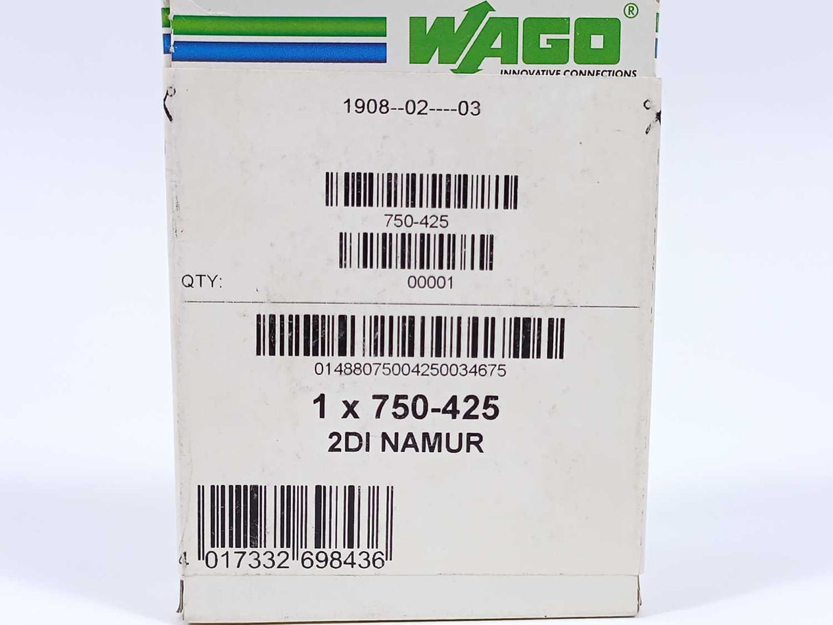 Wago 750-425 2-DI NAMUR, Digital Input Module