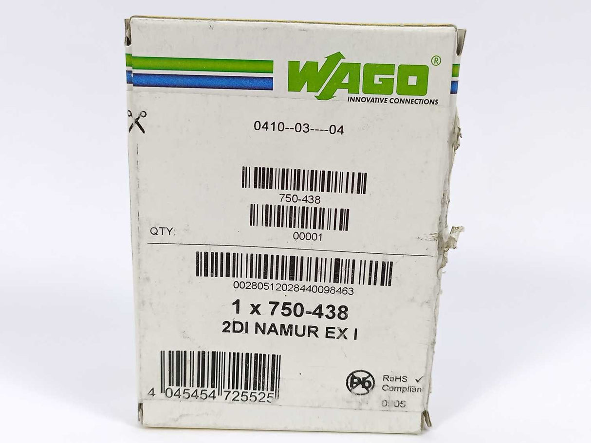 Wago 750-438 Digital input terminal 2-channel