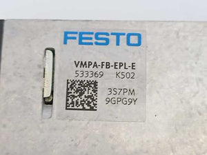 Festo 548755 CPX-FB33, Bus Node w/ 533369, 533360