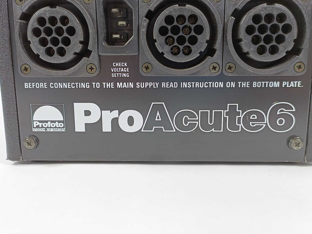 Profoto Pro Acute 6 Power Supply Generator 90-260V 50-60Hz