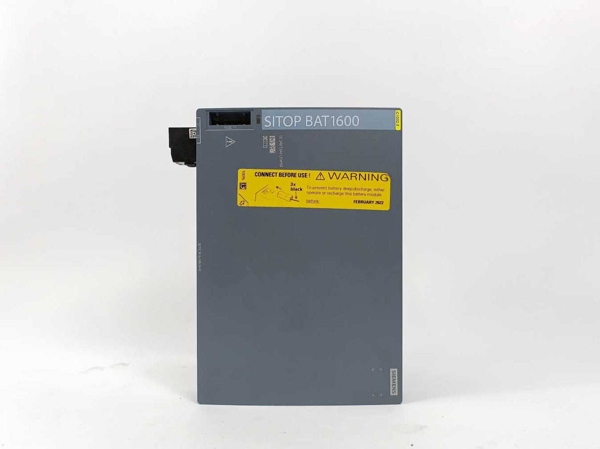 Siemens 6EP4134-0JA00-0AY0 SITOP BAT1600 24 V DC 7.5 Ah