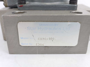Star Hydraulics E076-102 Electro-Hydraulic Servo Valve