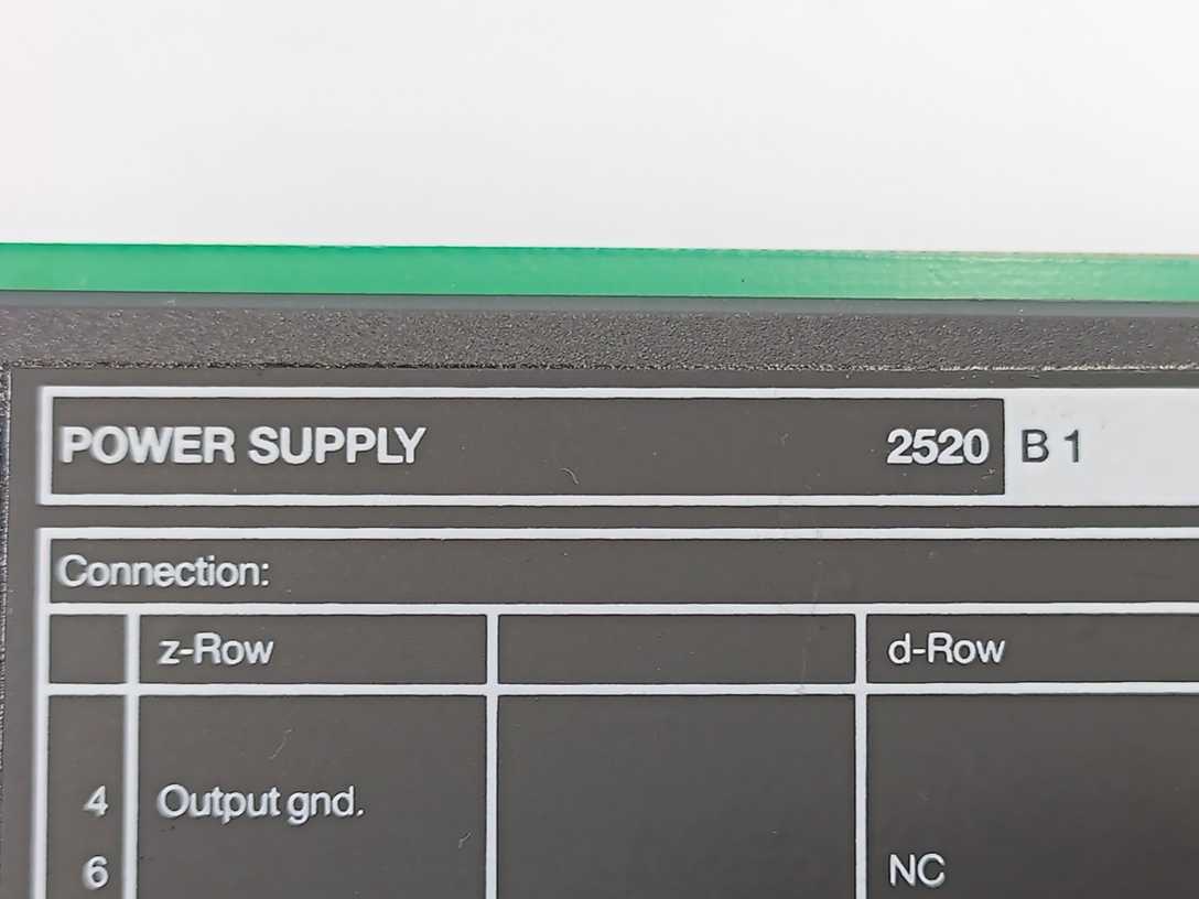 PR Electronics 2520 B1 Power Supply