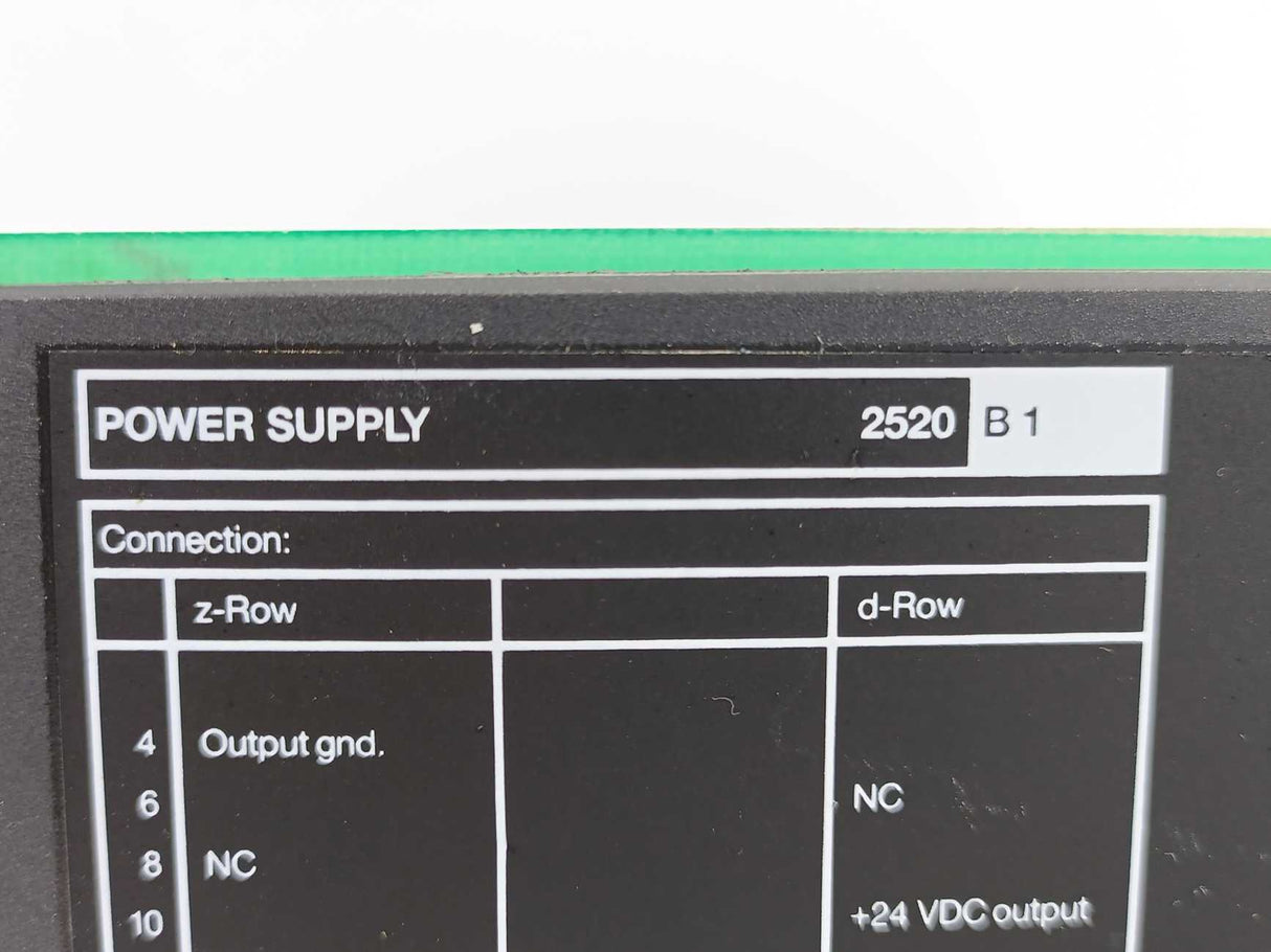 PR Electronics 2520 B1 Power Supply