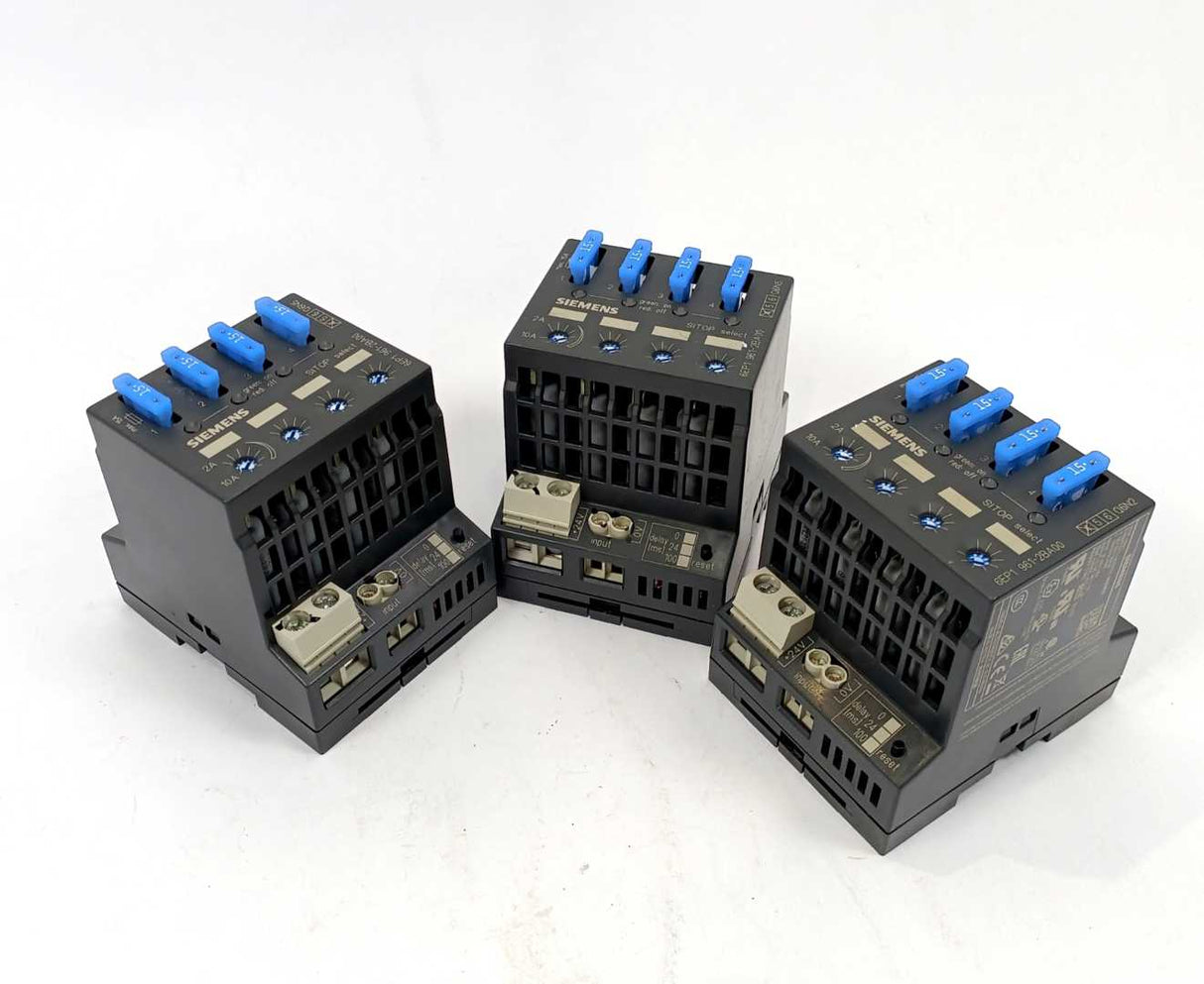 Siemens 6EP1961-2BA00 SITOP select Diagnostics module 3PCS.