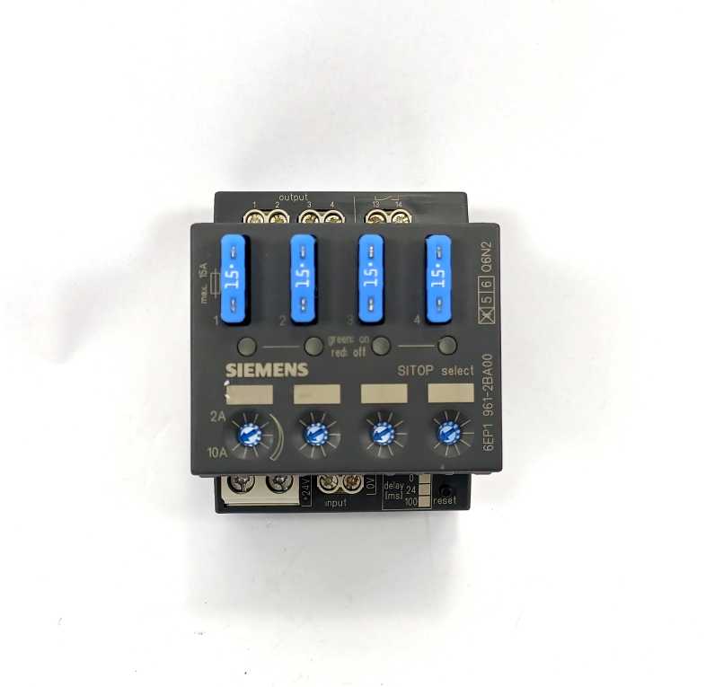 Siemens 6EP1961-2BA00 SITOP select Diagnostics module 3PCS.