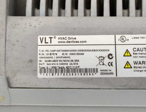 Danfoss 131B7578 FC-102P15KT4E55H3XGX 15 KW/20 HP VLT