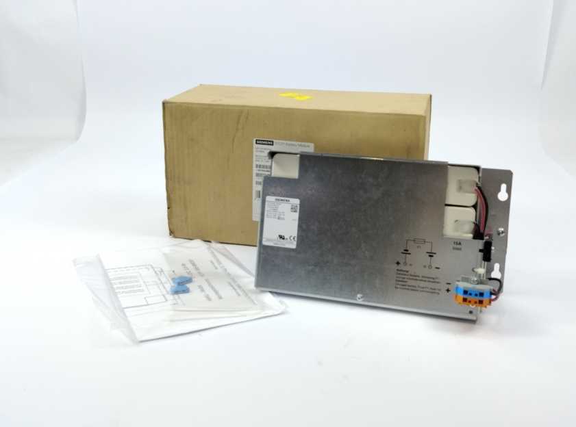 Siemens 6EP1935-6MD31 SITOP pure lead-acid battery module 24 V/2.5 Ah