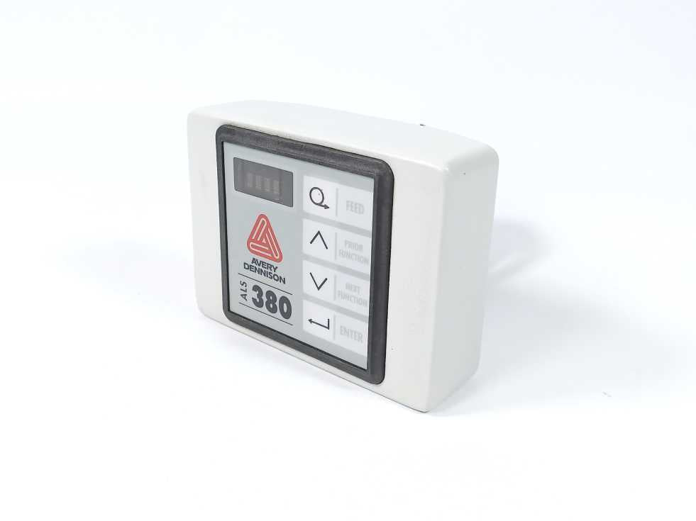 Avery Dennison ALS380S Control Pad. Spareparts For ALS380 Labeling Machine