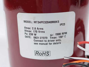 Ever Elettronica MT34PE32040M8KS 239W 1.8° Step Motor