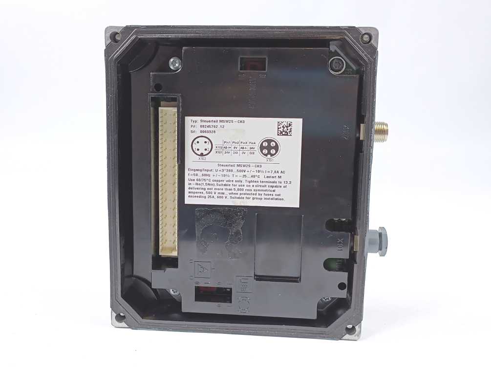 SEW 08245762.12 Steuerteil MSW2S-CK0 Movi-Switch Motor Starter