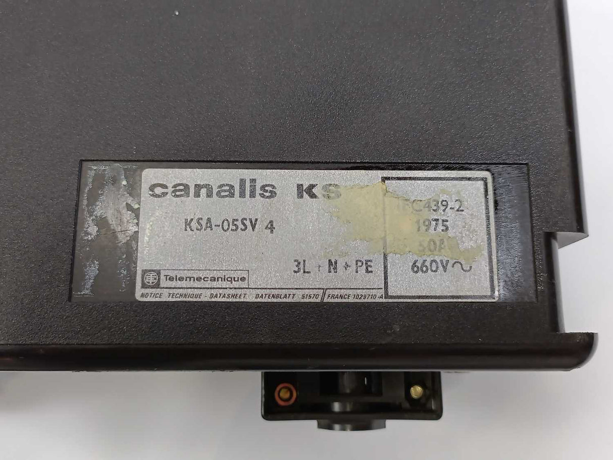 Schneider / Telemecanique KSA-05SV4 Canalis KS, 50A, 660V KSA-05SV 4
