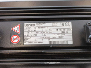 LENZE MDSKSRS071-13 Servo Motor 325V, 8.3Nm, 185Hz