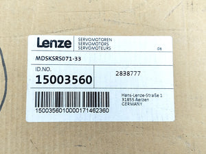 LENZE MDSKSRS071-33 15003560