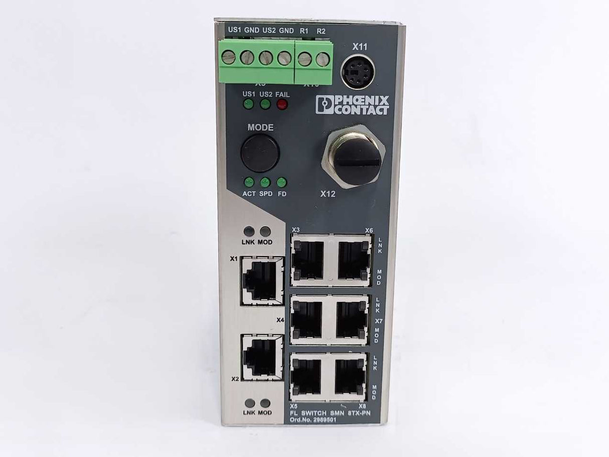 Phoenix Contact 2989501 Ethernet FL Switch SMN 8TX-PN