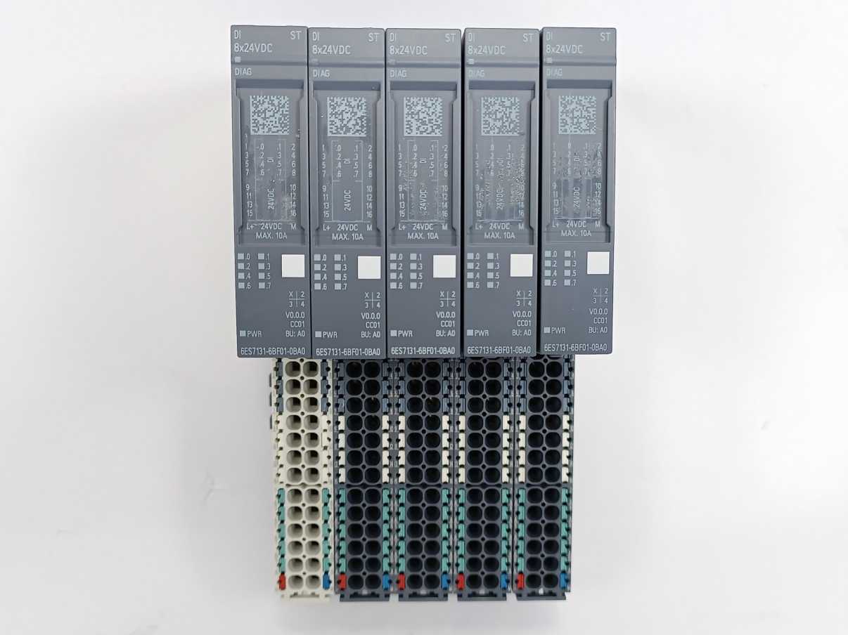 Siemens 6ES7131-6BF01-0BA0 SIMATIC ET 200SP Digital Input Module, Batch 5pcs