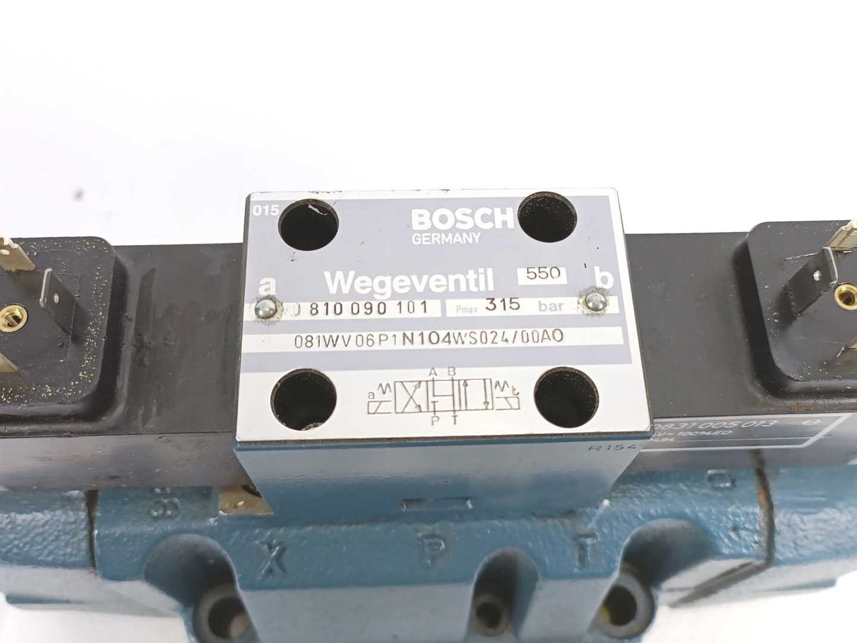 Bosch 0810050068 081WV16P1N342PTWS024/00A0 Pilot-Controlled Directional Valve