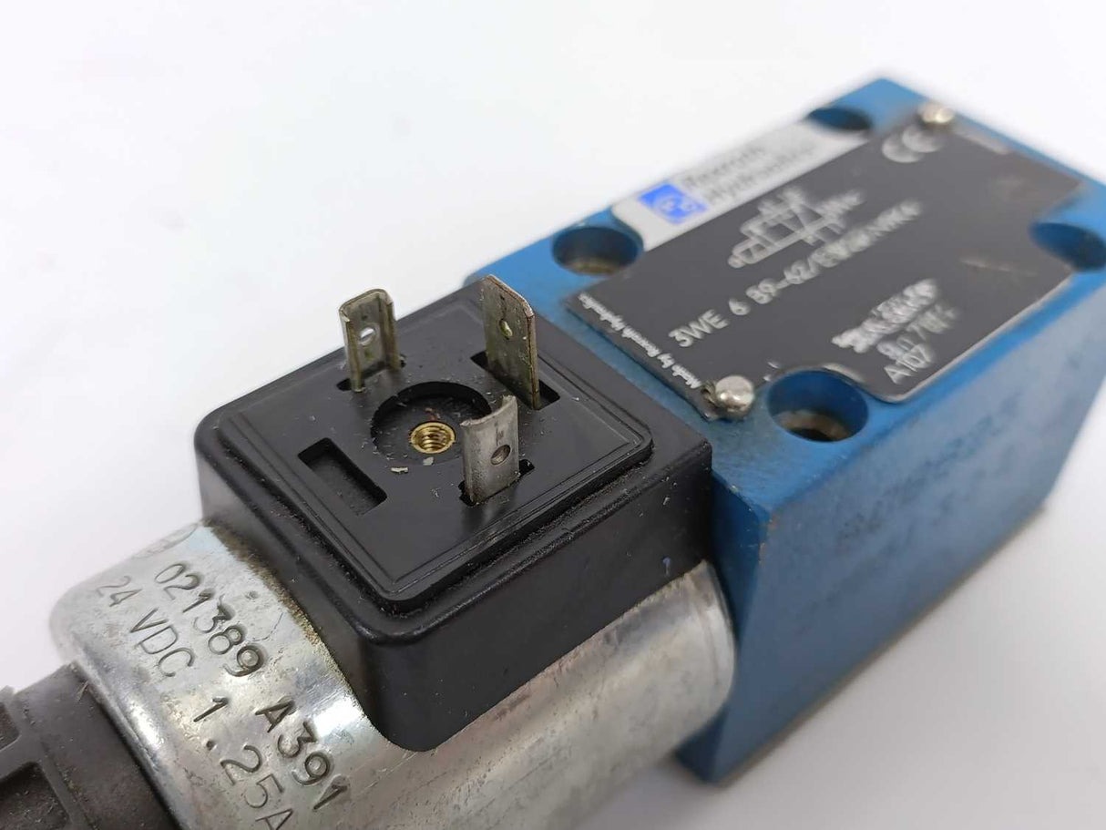 Rexroth Hydronorma 3WE6B9-62/EG24N9K4 Directional Spool Valve