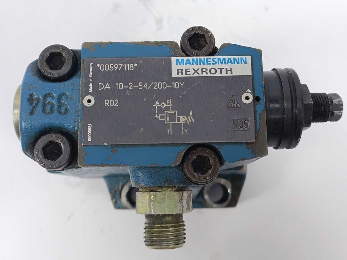 Mannesmann Rexroth 00597118 DA10-2-54/200-10Y