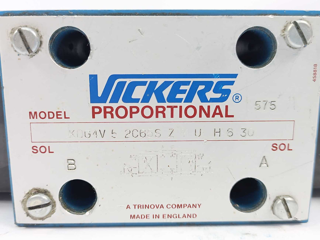 VICKERS KDG4V52C65SZMUH630 KDG4V 5 2C65S Z M U H6 30 Directional Valve