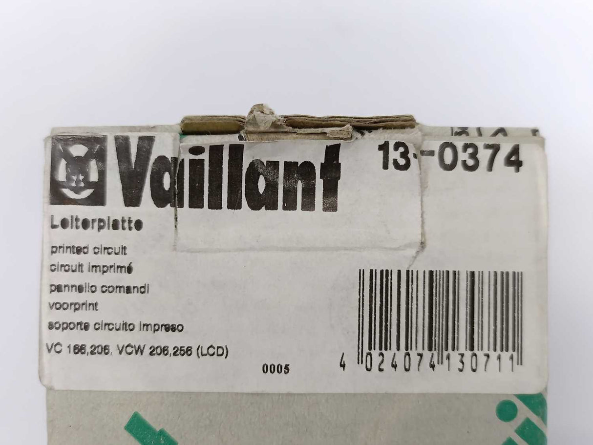 Vaillant 13-0374 Printed circuit LCD VC 66.206 VCW 206.256