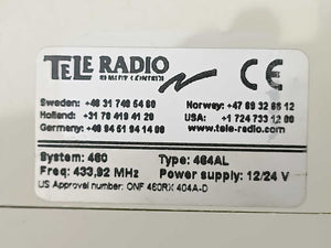 Tele Radio 464AL Remote Control