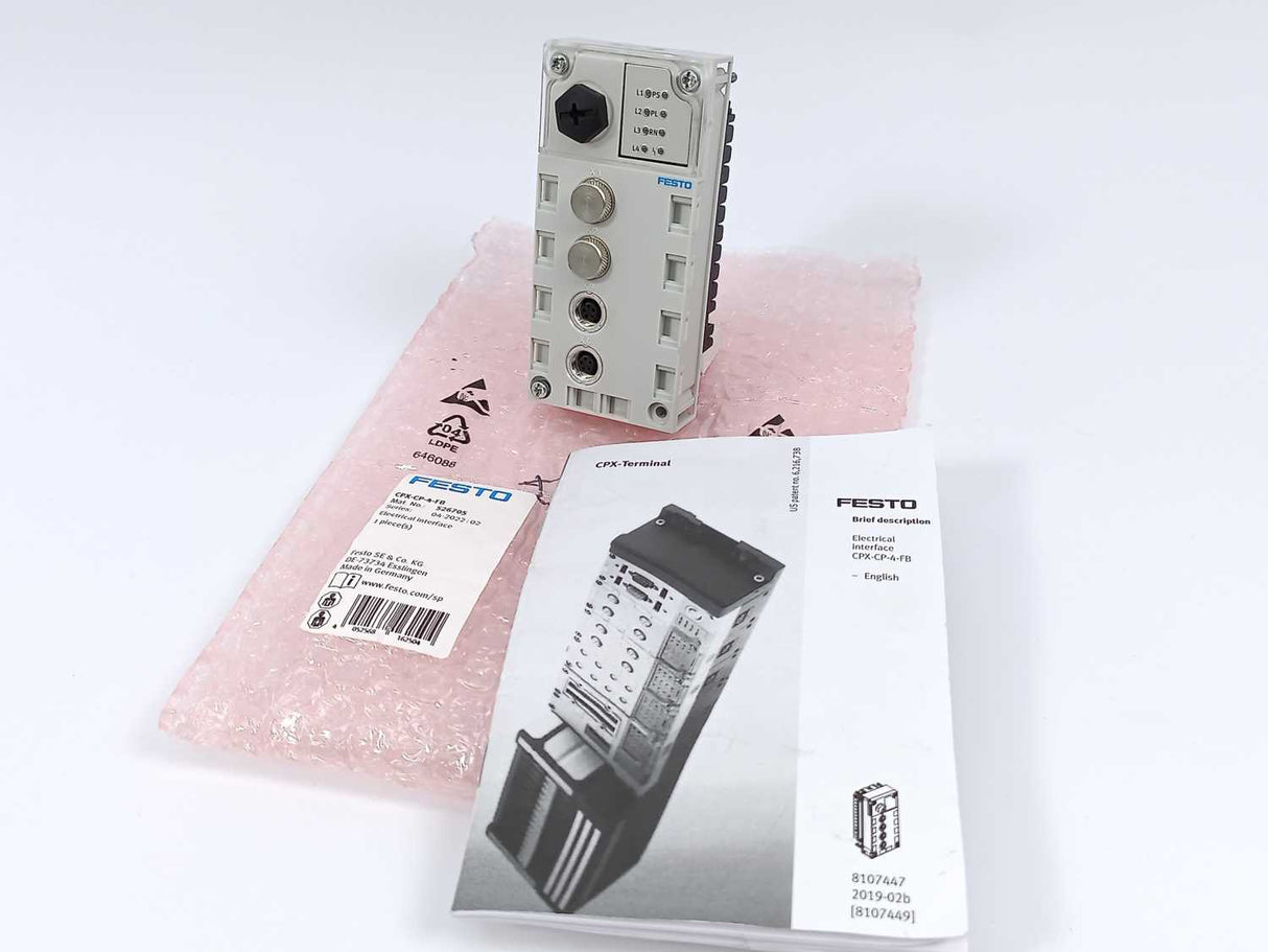 Festo 526705 Electrical Interface CPX-CP-4-FB