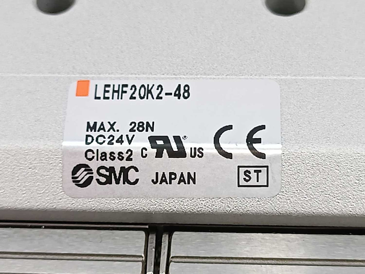 SMC LEHF20K2-48 2-Finger Electric Actuator Gripper