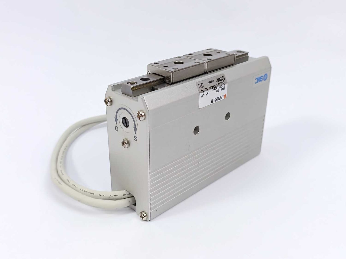 SMC LEHF20K2-48 2-Finger Electric Actuator Gripper