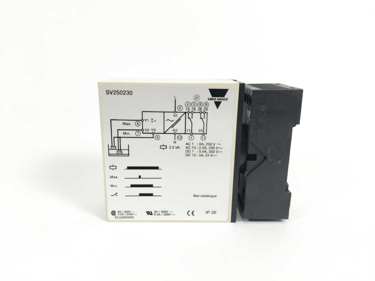 Carlo Gavazzi SV 250 230 Dual Level Relay