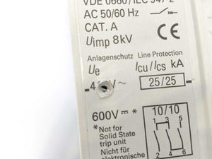 Siemens 3VF3113-0FE41-0AA0 Circuit Breaker, 3-Pole. 415V, 25A