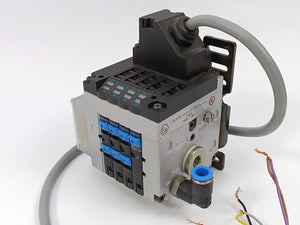 Festo 18200 CPV10-VI Valve Manifold w/ 3x 161416, 161414 & 18253