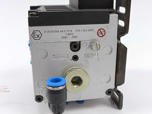 Festo 18200 CPV10-VI Valve Manifold w/ 3x 161416, 161414 & 18253