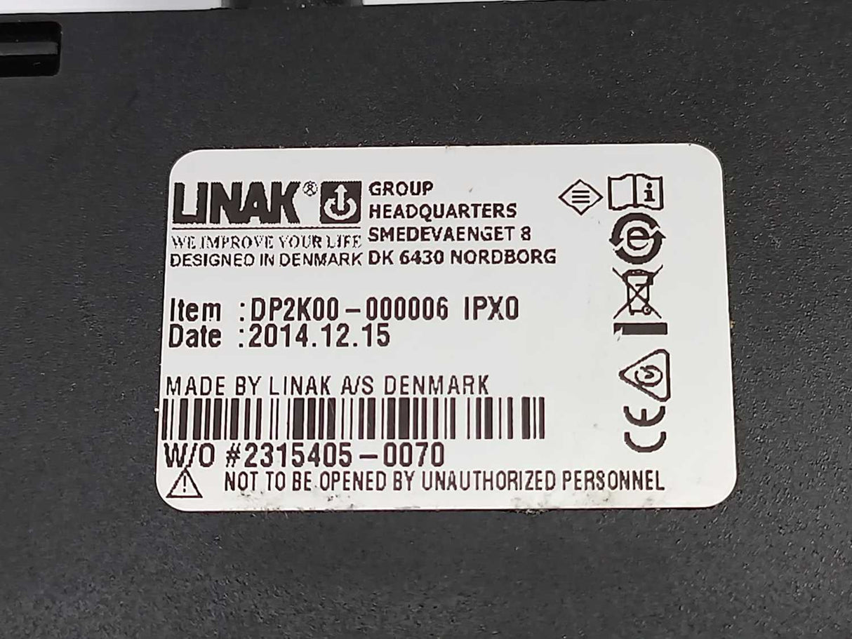 LINAK DP2K00-000006 Desk Panel w/ 4 Arrows