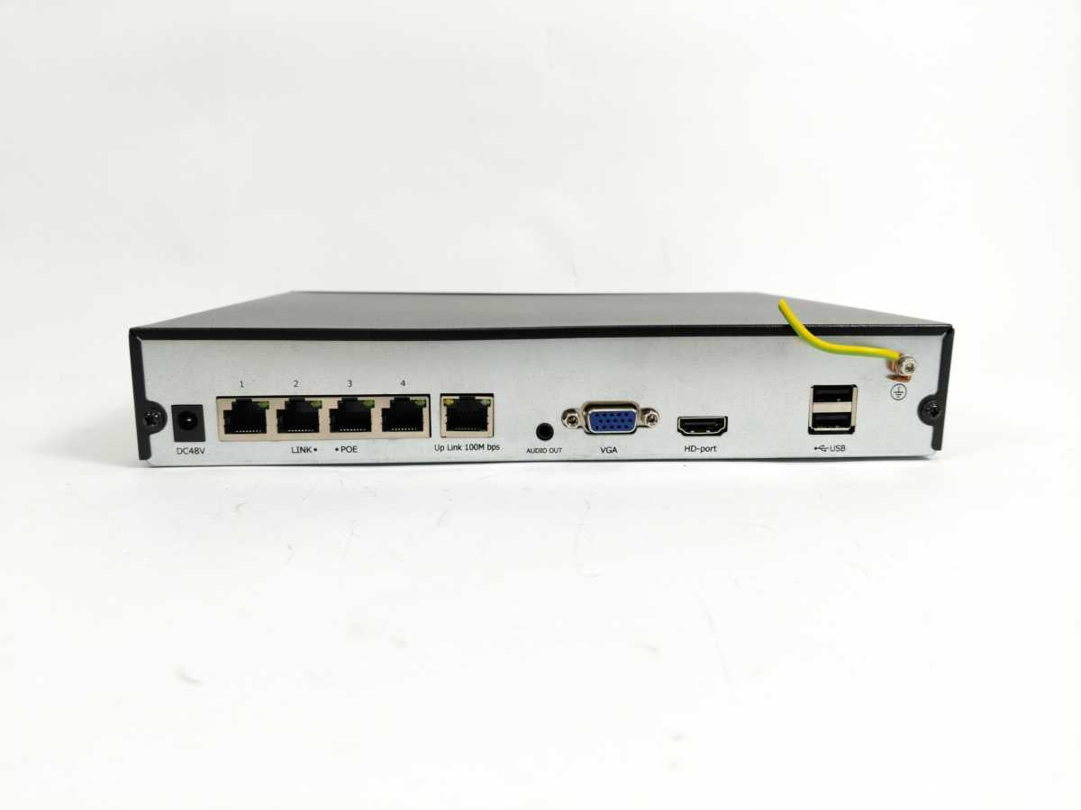 Network Video Recorder NVR-XC1104K/POE C220310-DM0827KZ14021, NO PSU inclueded.