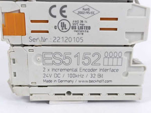 Beckhoff ES5152 2-channel Encoder Interface