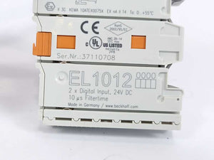 Beckhoff EL1012 2-channel digital input terminal