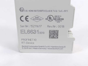 Beckhoff EL6631 0010 2-port communication interface