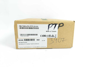 Moxa PM-7200-4TX-PTP Rev.3.0.0 Rackmount Ethernet Switch Module