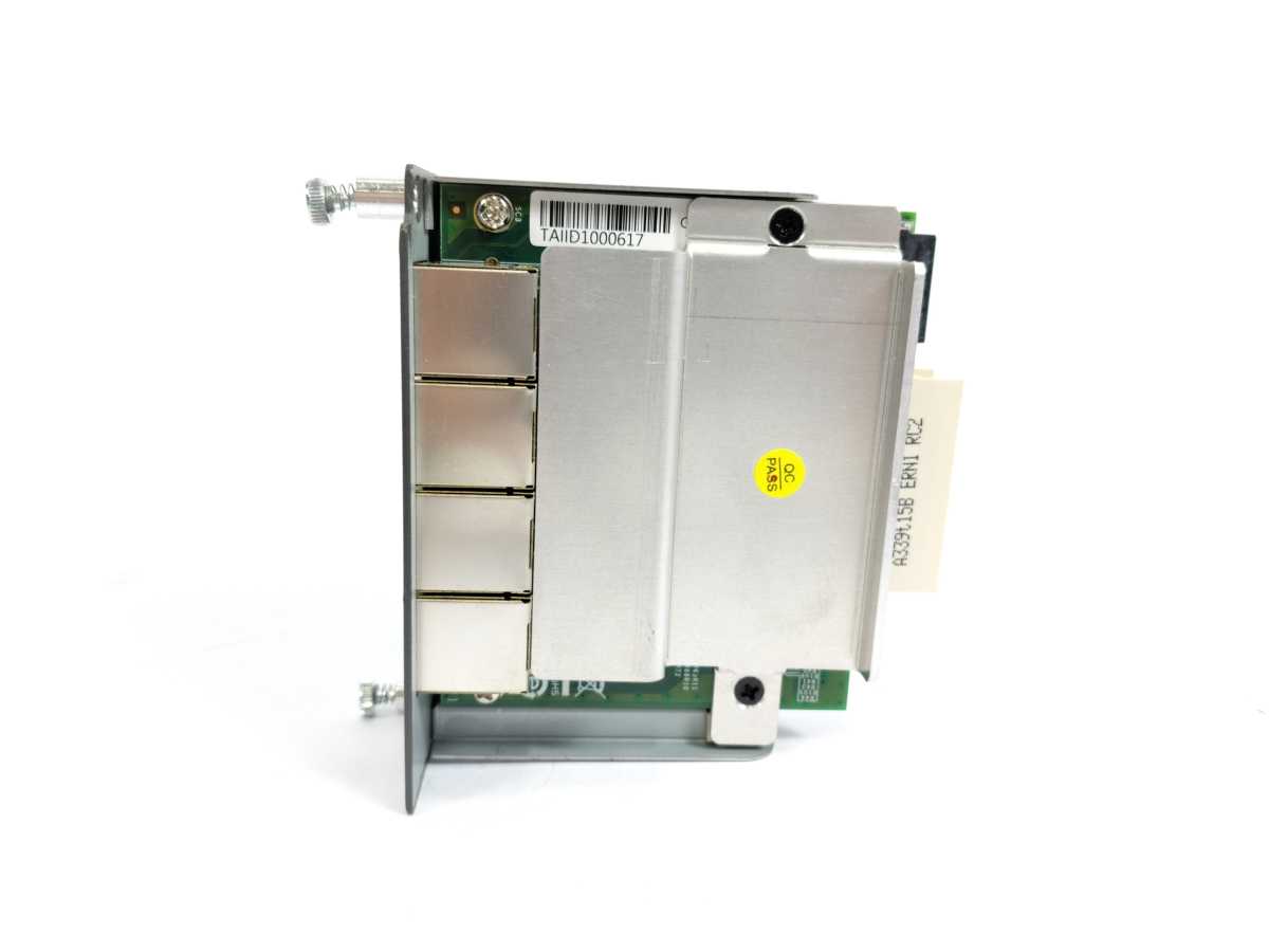 Moxa PM-7200-4TX-PTP Rev.3.0.0 Rackmount Ethernet Switch Module