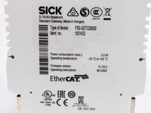 SICK 1051432 FX0-GETC00000 Safety Controller