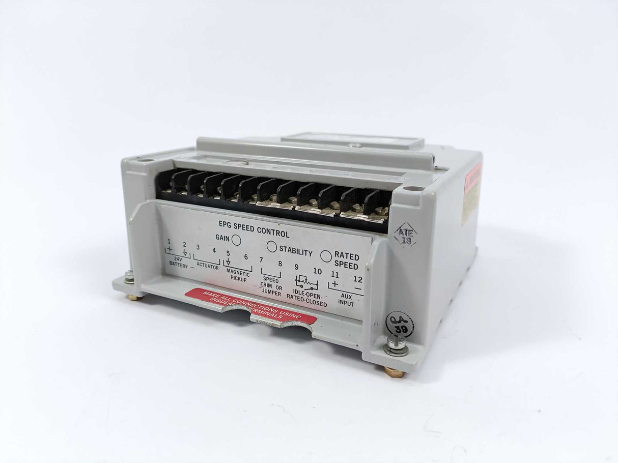 Woodward 8290-189 EPG Speed Control Rev. F