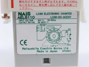 Matsushita  LC4H-R4-DC24V Nais Electronic Counter