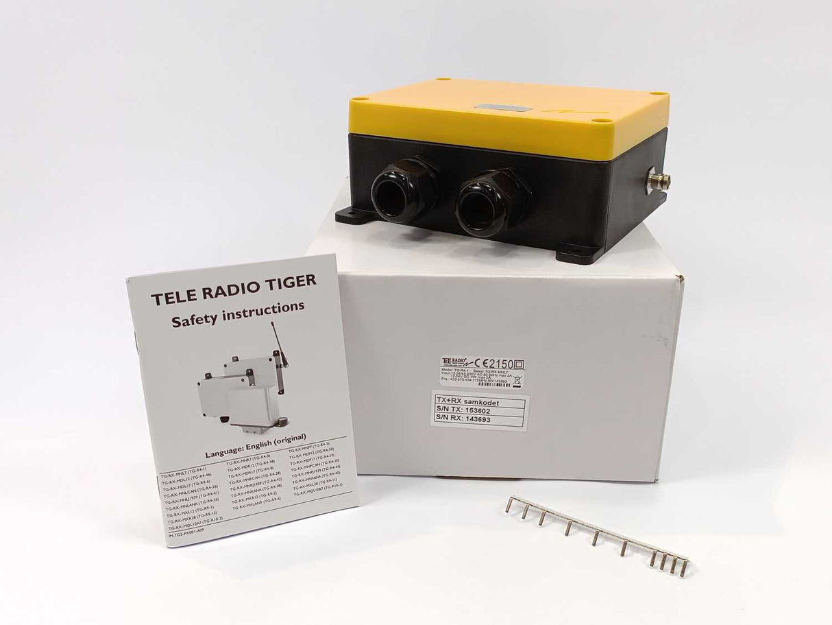 Tele Radio TG-R4-1 TG-RX-MNL7, In: 12-24/48-230V, 50-60Hz, 2A